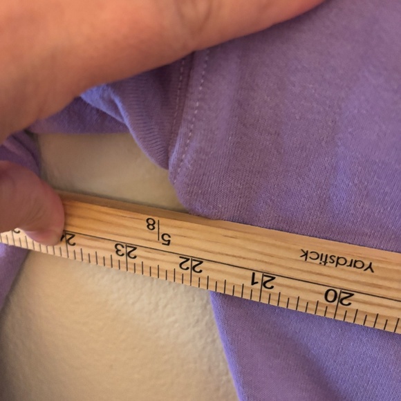 American Eagle Lilac Purple Logo Crewneck Sweatshirt Medium - Picture 7 of 7